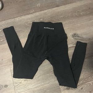 Grey Alphalete Revival Leggings
